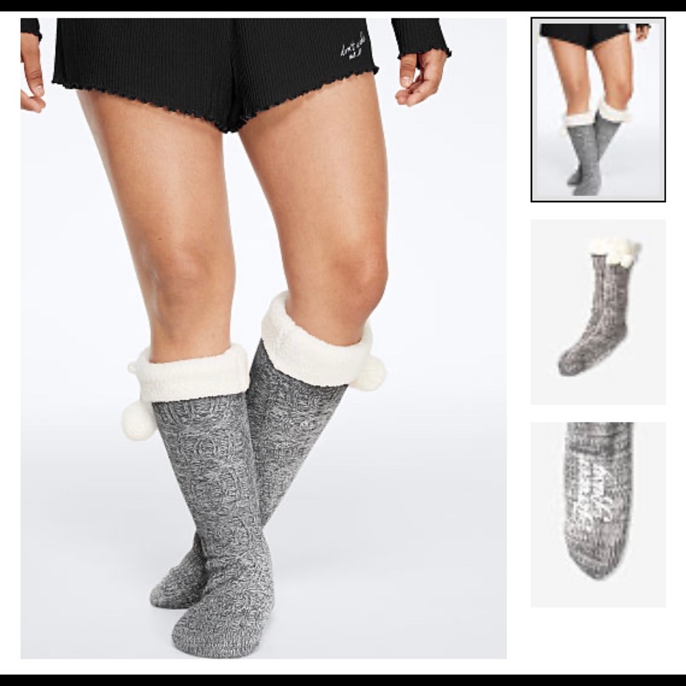 PINK Knit Socks